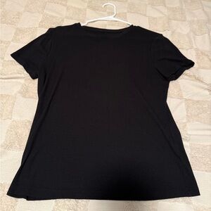 Nine West Black Short Sleeve Tee